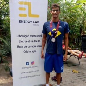 Guilherme Costa Nadador Medalhista Jogos Mundiais Militares Energy Lab Recovery